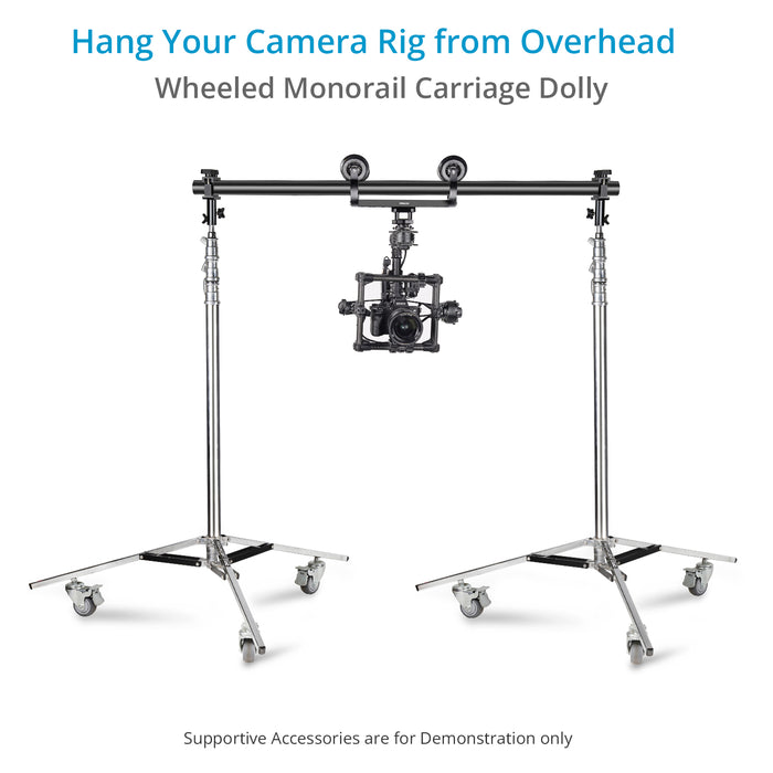Land Rig Dolly Polaris - Monorail Camera Slider Dolly with 2 x | Proaim