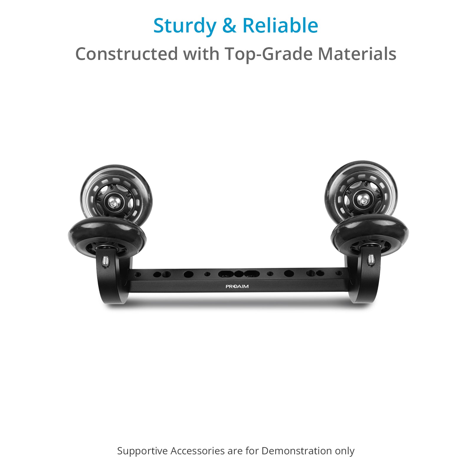 Proaim Polaris - Monorail Camera Slider Dolly w 2x Pipe