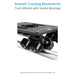 Proaim Polaris Portable Camera Dolly  with Universal Track Ends