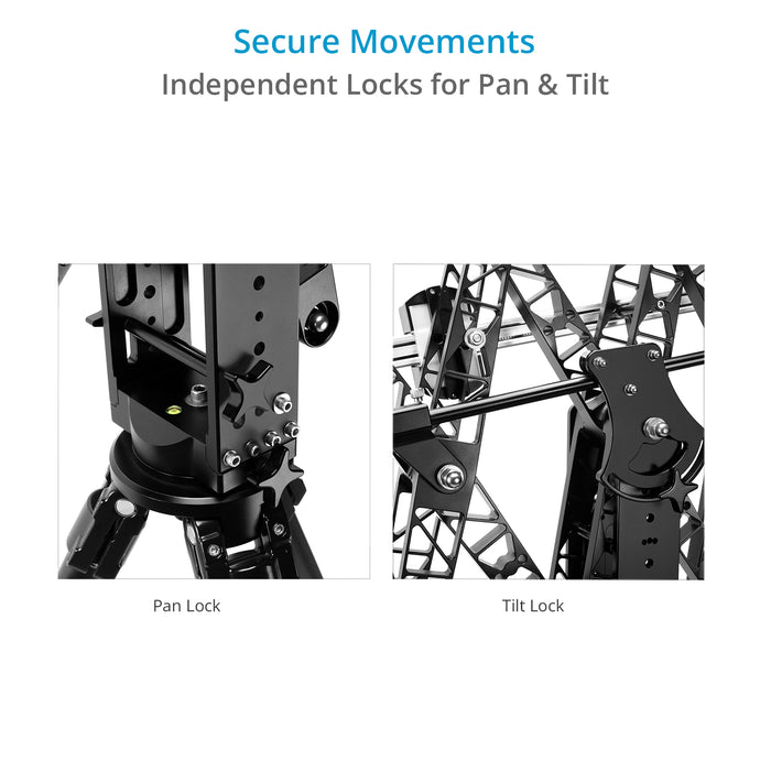 Proaim Powermatic Scissor Pro 17ft Telescopic Camera Jib Crane package w New Remote Controller (Dampening & Speed Control)