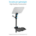 Proaim Professional Speech Teleprompter | Fits up to 17” Tablets, Laptops & Monitors