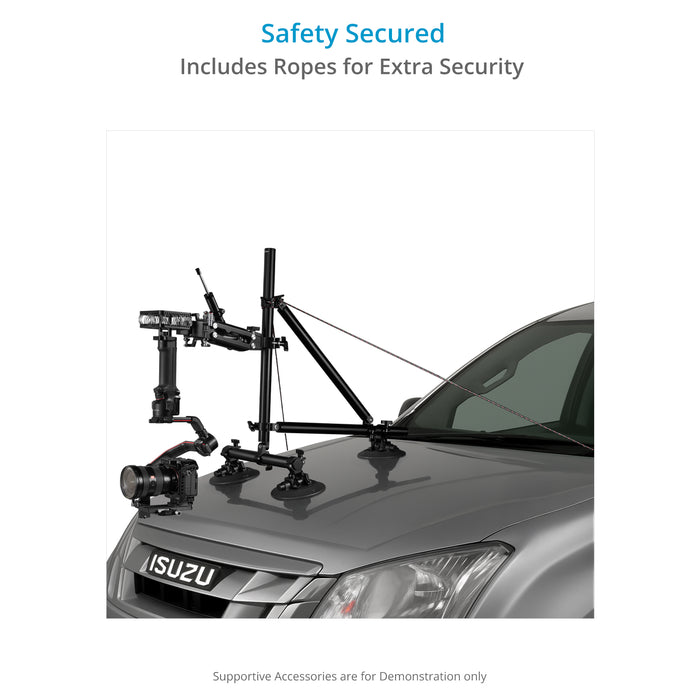Proaim SnapHold Camera Car Mounting System | 15kg/33lb Payload