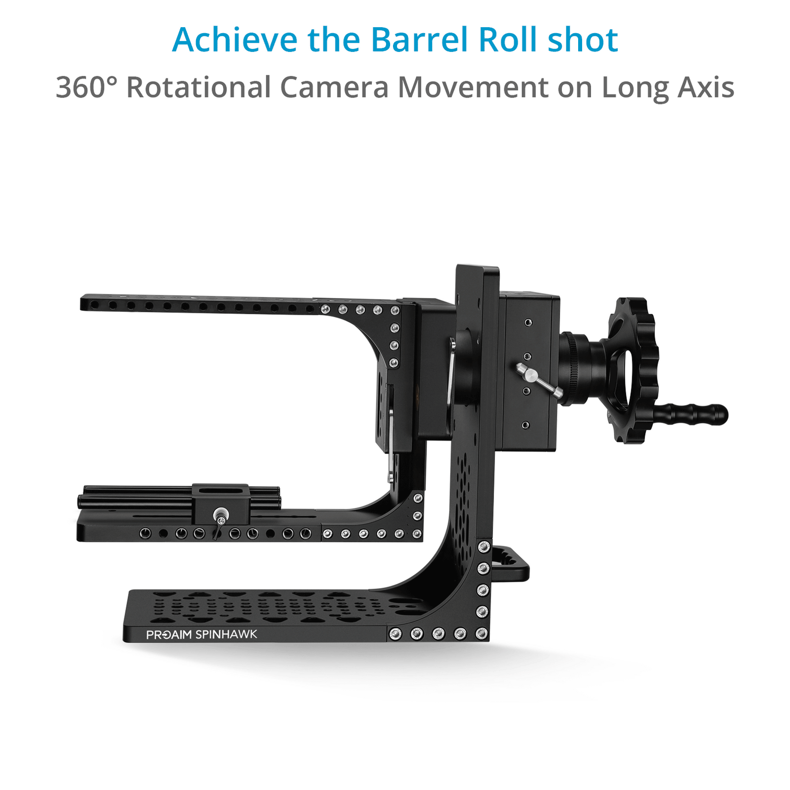 Proaim Spinhawk Prof. 360° Rolling Video Camera Head —