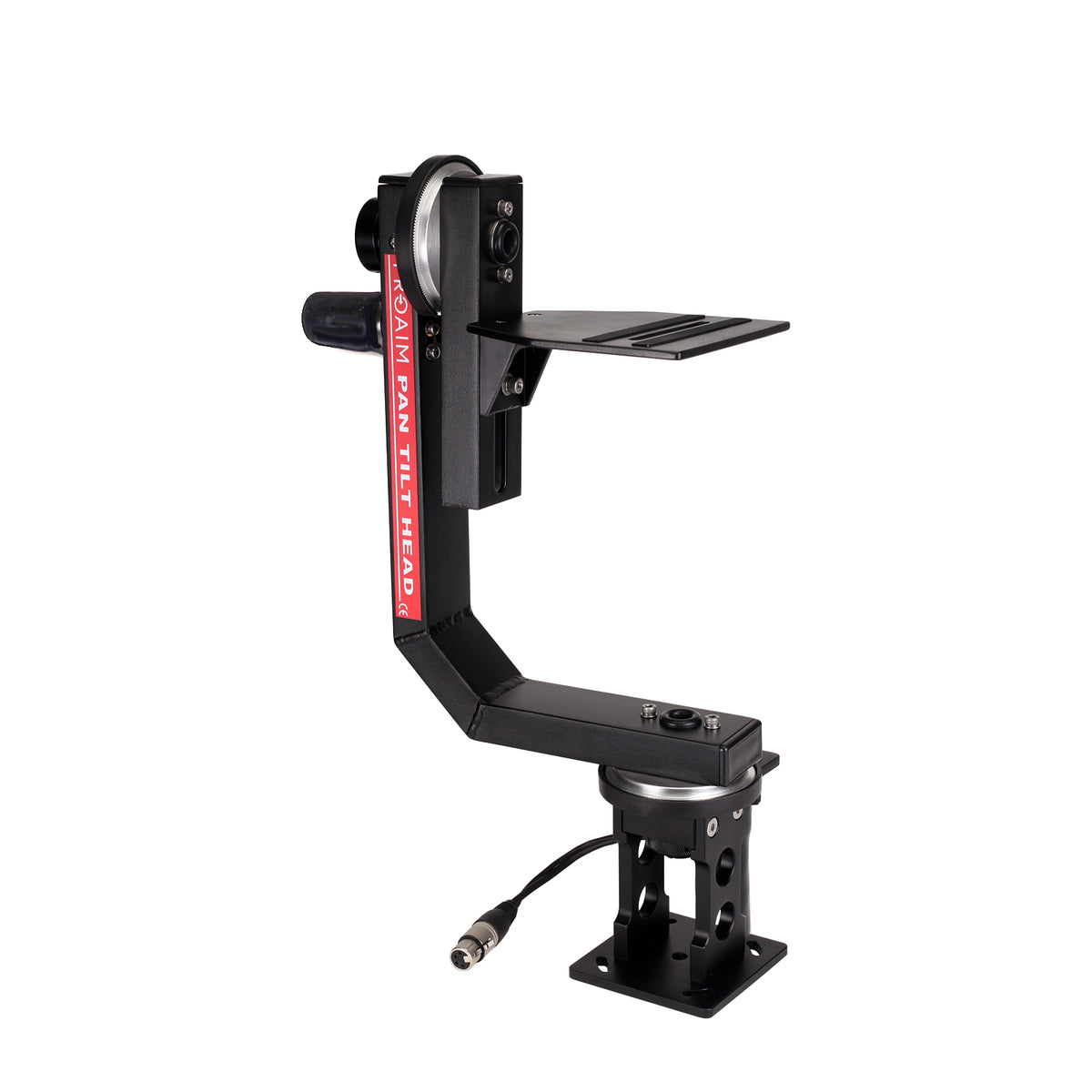 PROAIM Sr. Pan Tilt Head with 12V Joystick Control並行輸入 Proaim Gold Pan Tilt Head for Camera Jib Crane