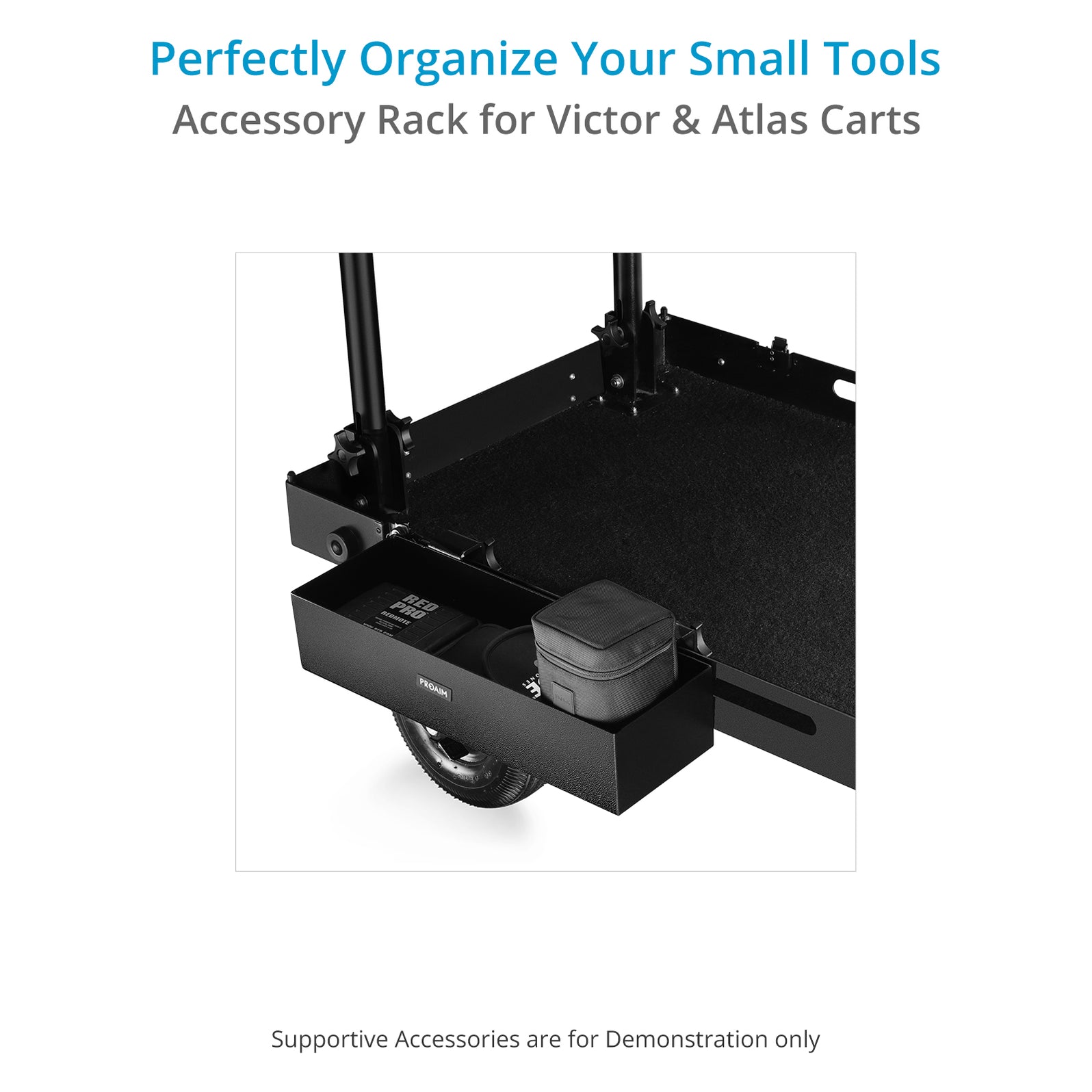 Victor J Rack Proaim Standard Accessory Rack fr Victor Pro & Atlas Cart
