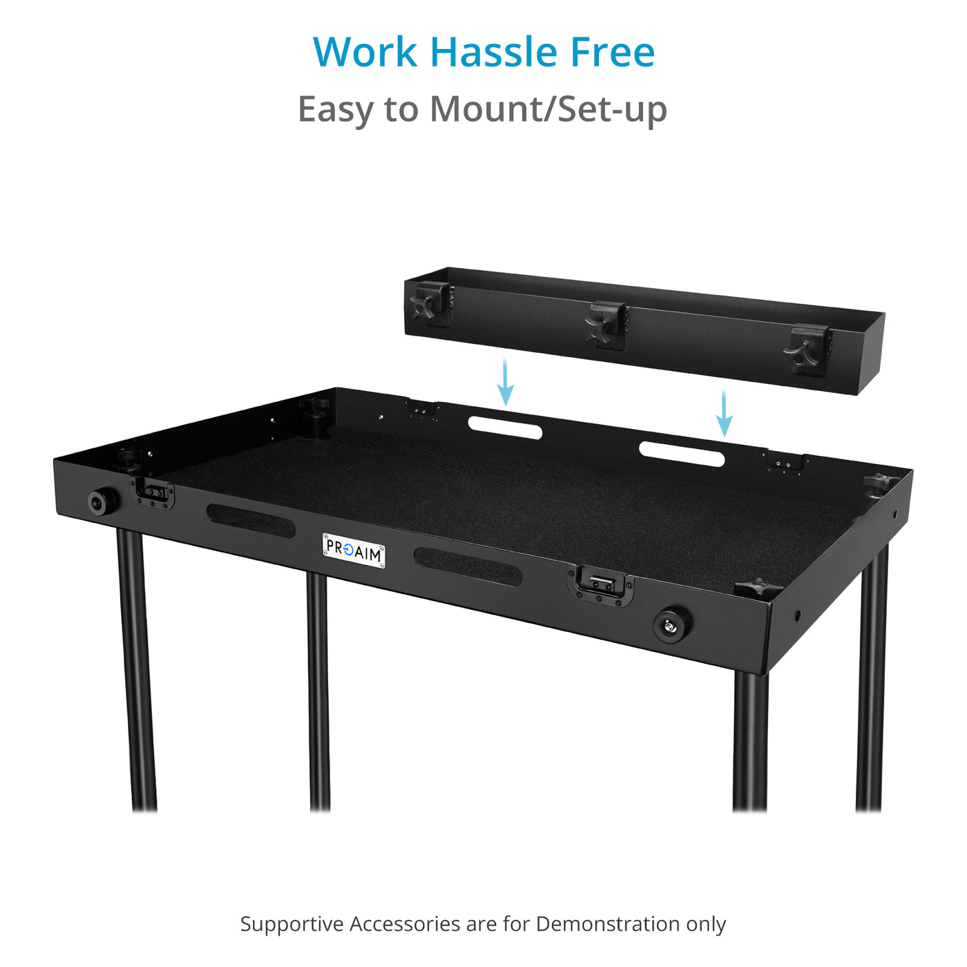 Proaim Standard Accessory Rack for Video Production Cart