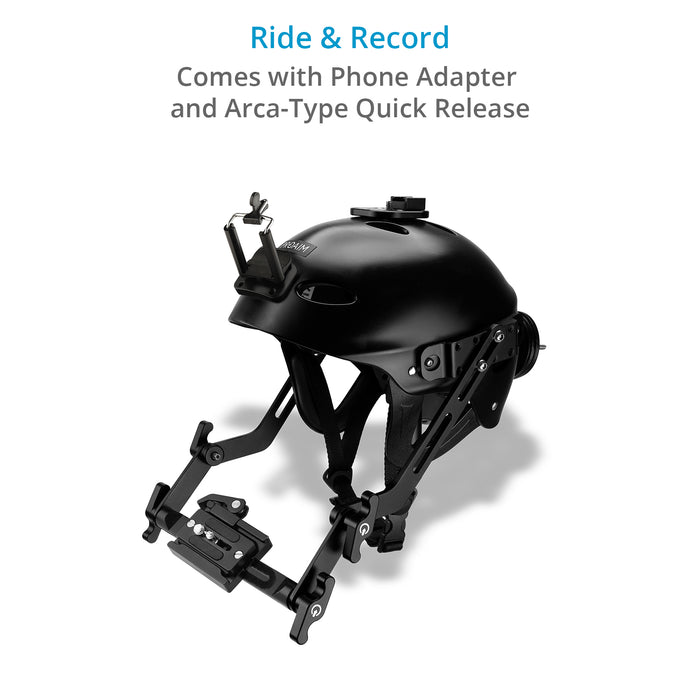 Proaim Surfer Helmet Rig for DSLR Camera/Smartphone