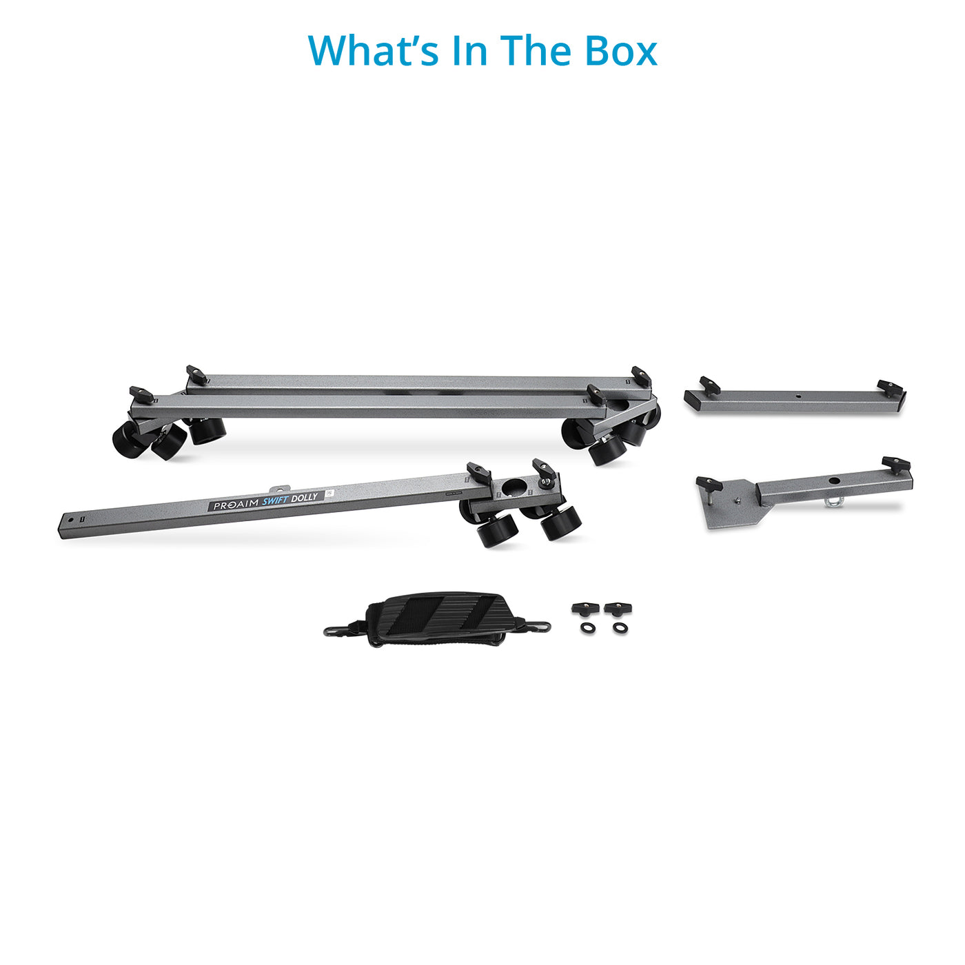 Swift Camera Track Dolly System Camera Slider | Proaim