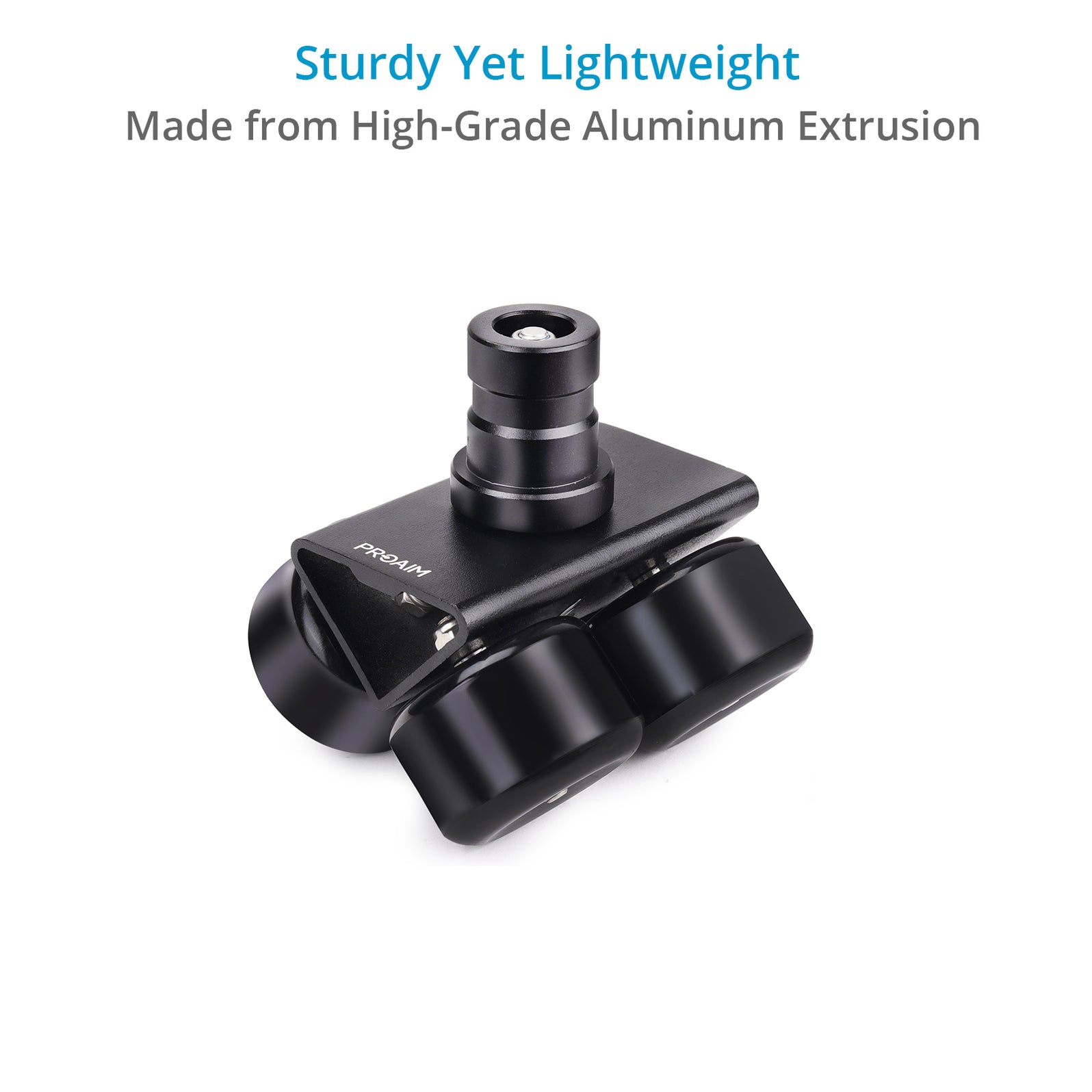 PROAIM Smooth Wheel Dolly pour Track DSLR HDV caméra vidéo jusqu'à 159kg | UK