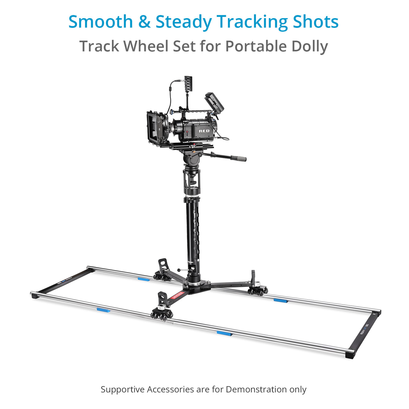 Track Wheel Set for Portable Heavy-Duty Camera | Proaim