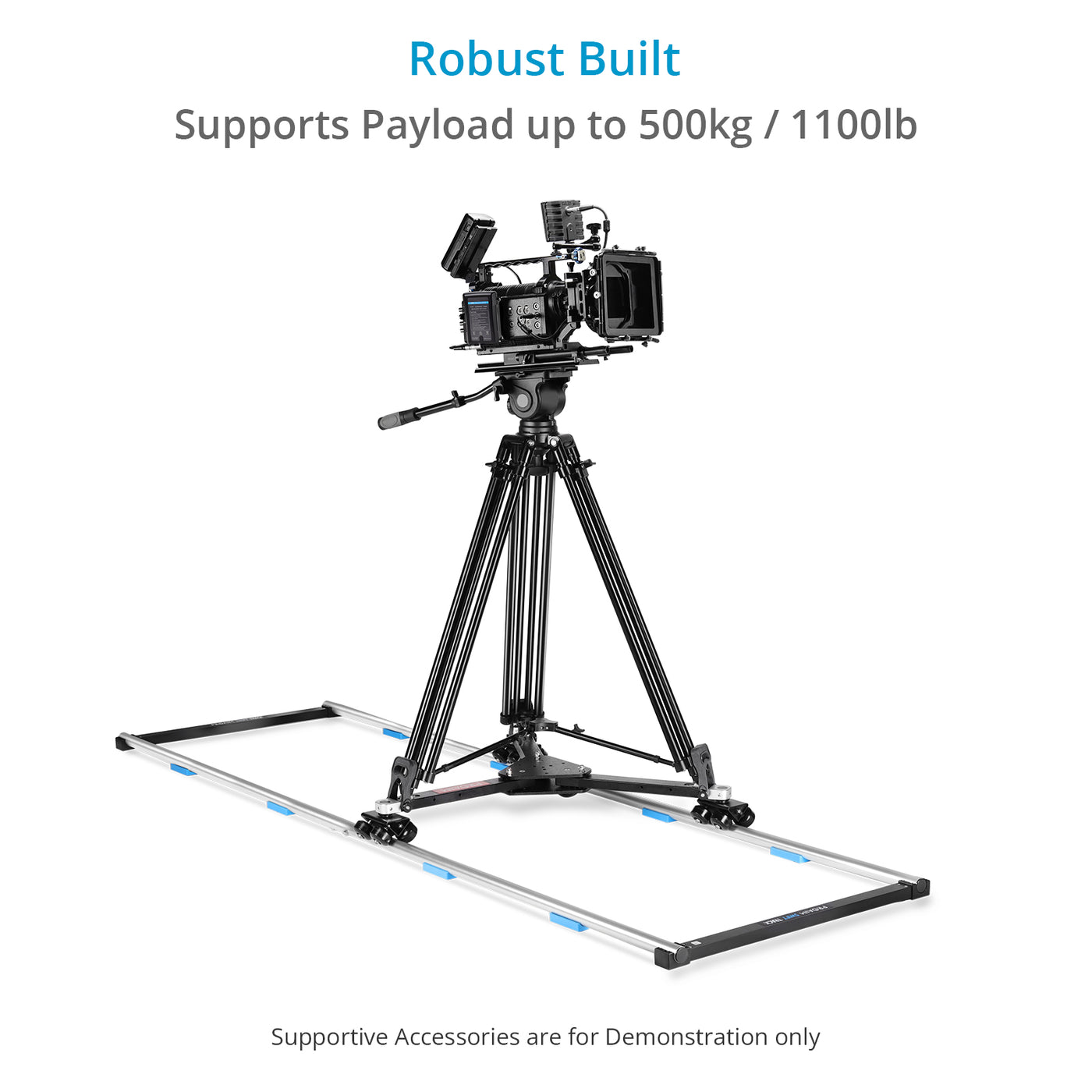 Track Wheel Set for Portable Heavy-Duty Camera | Proaim