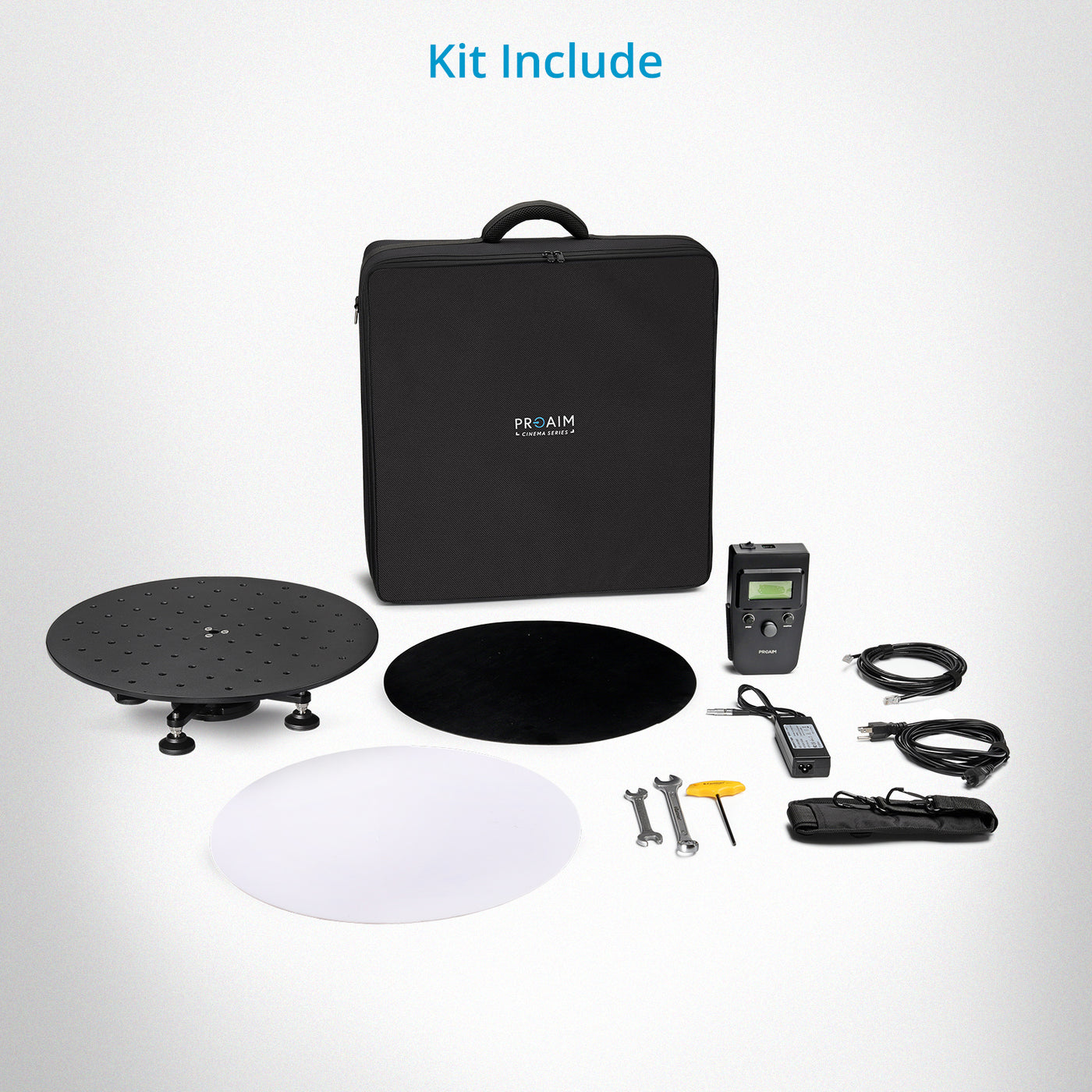 360 Rotation Platform Turntable 360° Rotating Platform with Joystick | Proaim