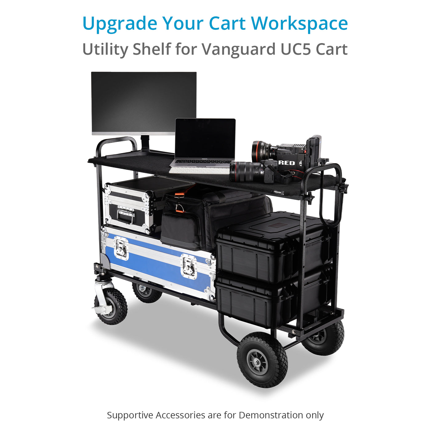Utility Shelf for Vanguard UC5 Production Cart | | Proaim