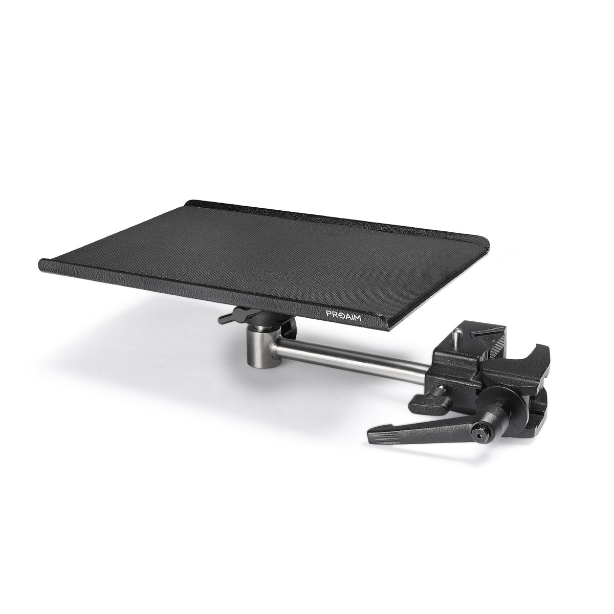 Utility Tray with Arm & Clamp Camera Cart | Proaim