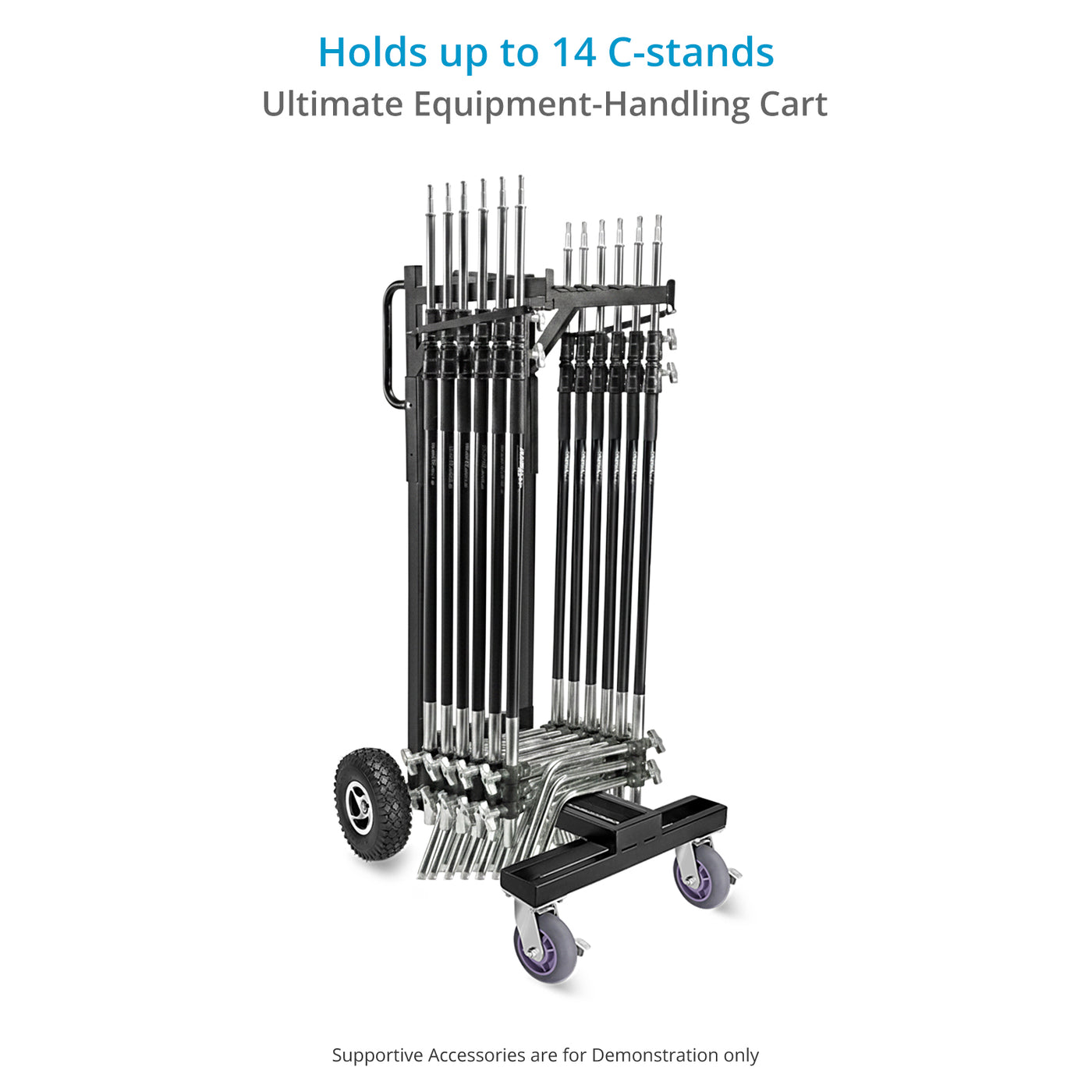 Vanguard Collapsible Cart for Holding C-stand | Proaim