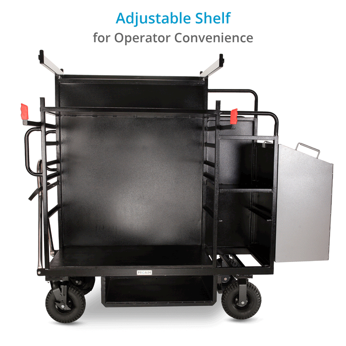 Proaim Vanguard Grip Equipment Production Cart for Film/Studio/Stage