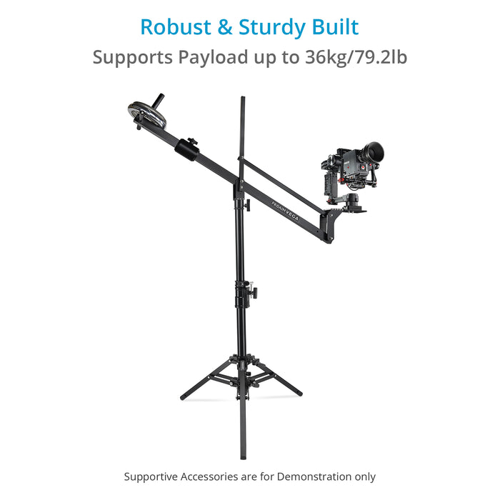 Proaim 44” Camera Slider Stand with Junior Pin (1-1/8" Receiver)