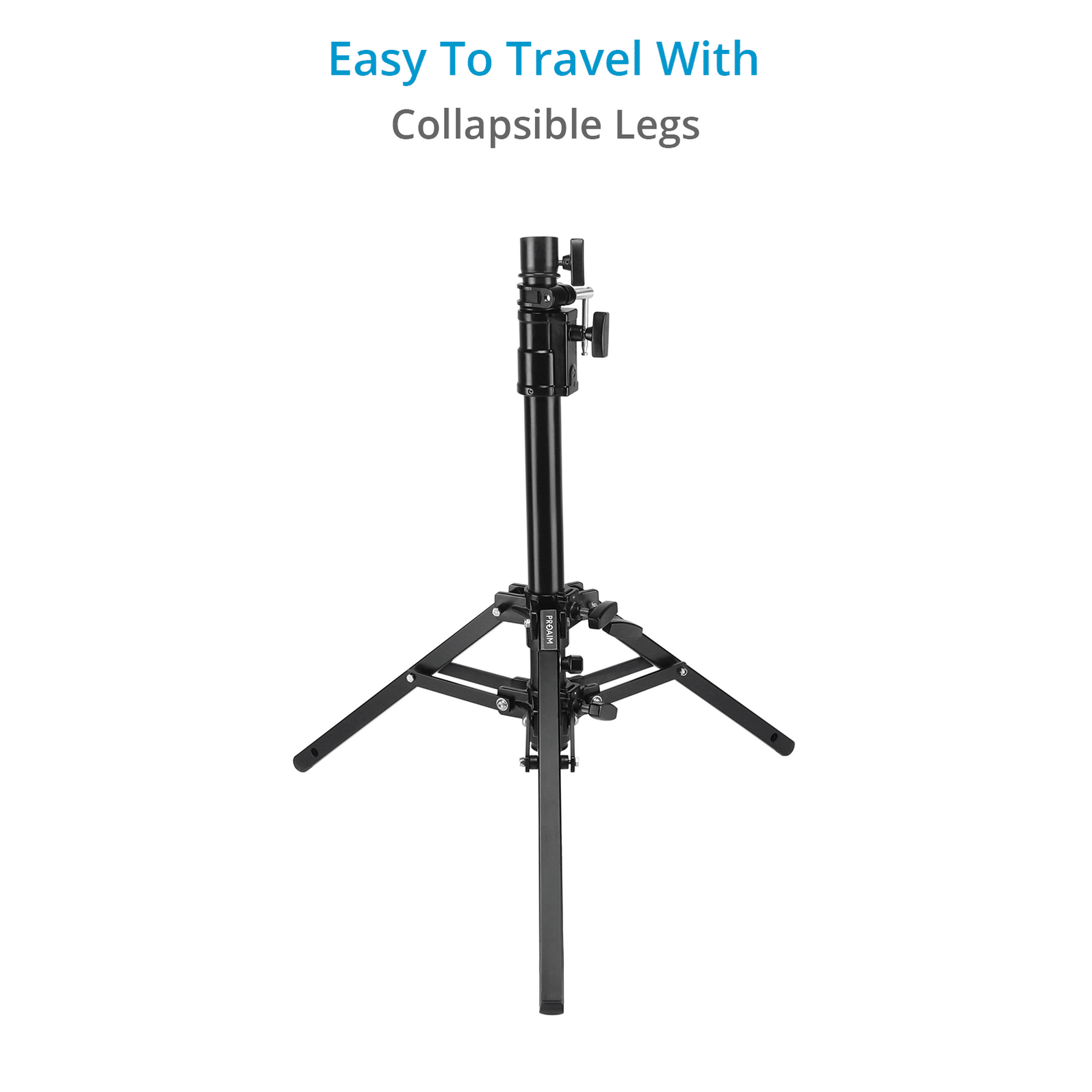 Camera Rol Stand Proaim 44” Camera Slider Stand with Junior Pin