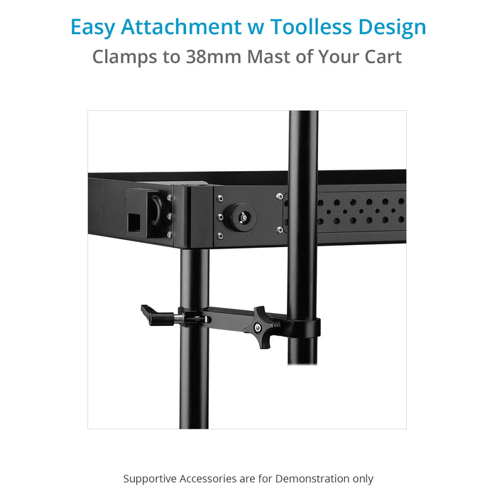 Proaim Multi Monitor Mounting System for Video Camera Production Carts