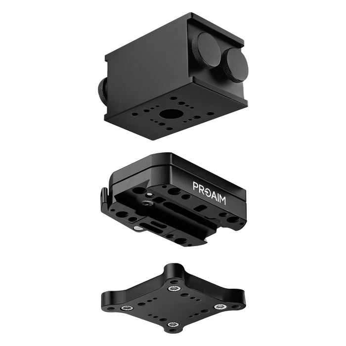Proaim Quick Release 6TR Mount for DJI Ronin, M/MX Camera Gimbals & Pan Tilt Heads