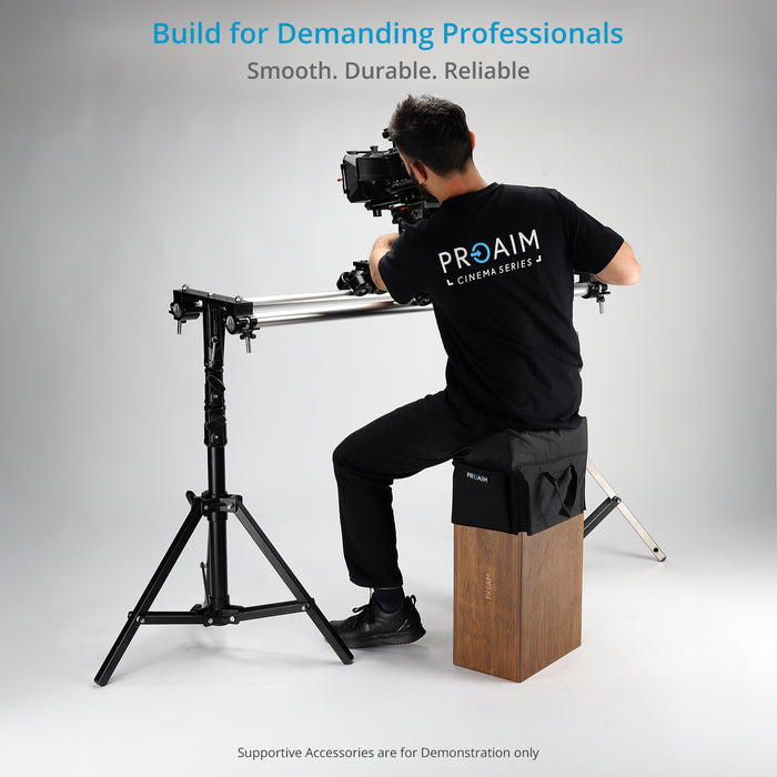 Proaim Set of 4 Apple Boxes for Studio, Film Set & Photography - B Stock