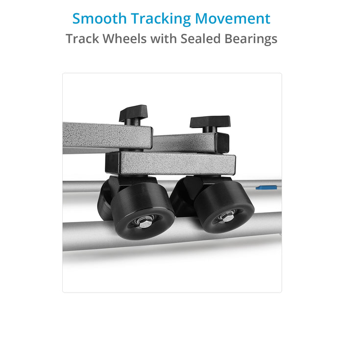 PROAIM Swift Camera Dolly System with 12ft Straight Track