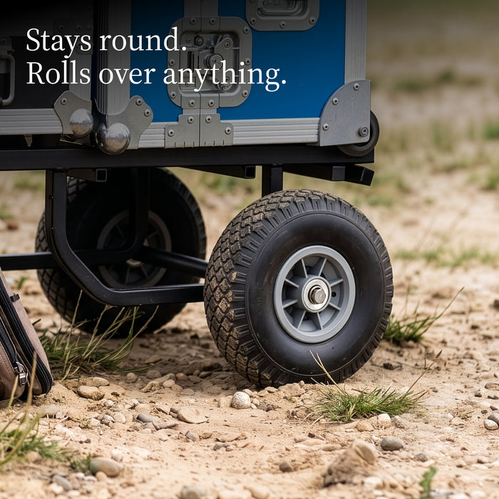 proaim vanguard collapsible utility production cart for film television photo industry