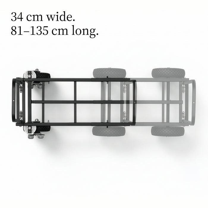 proaim vanguard collapsible utility production cart for film television photo industry