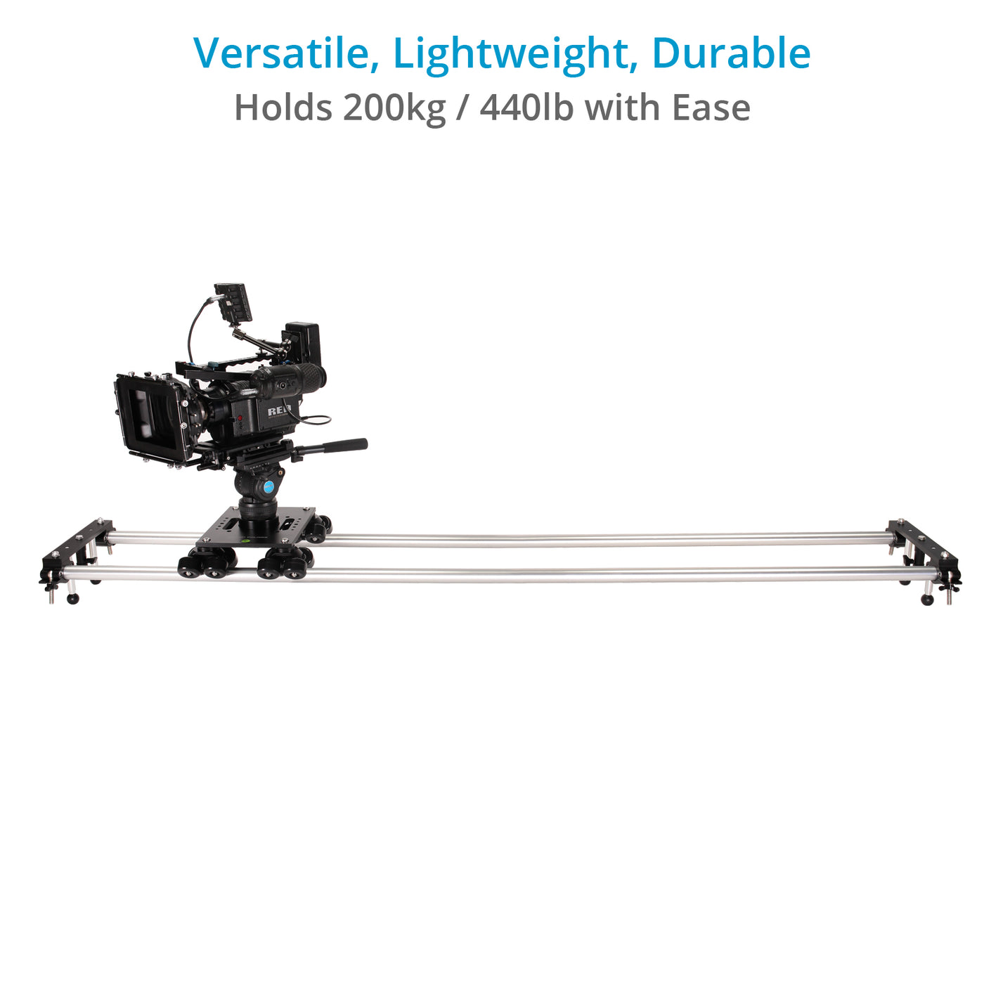 Proaim Polaris Portable Camera Dolly with Track Ends