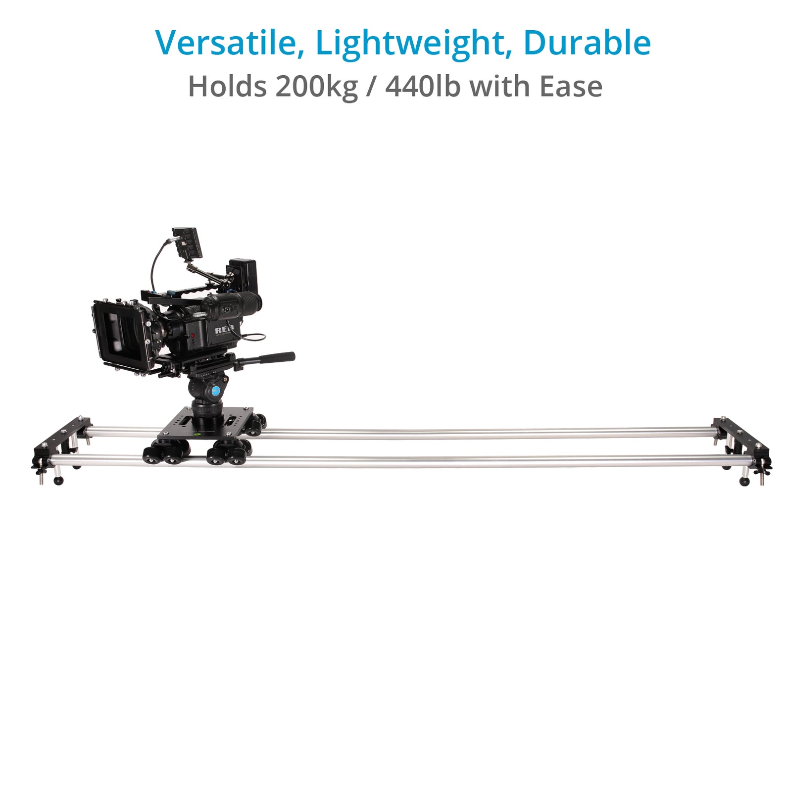 Proaim Polaris Portable Camera Dolly with Track Ends