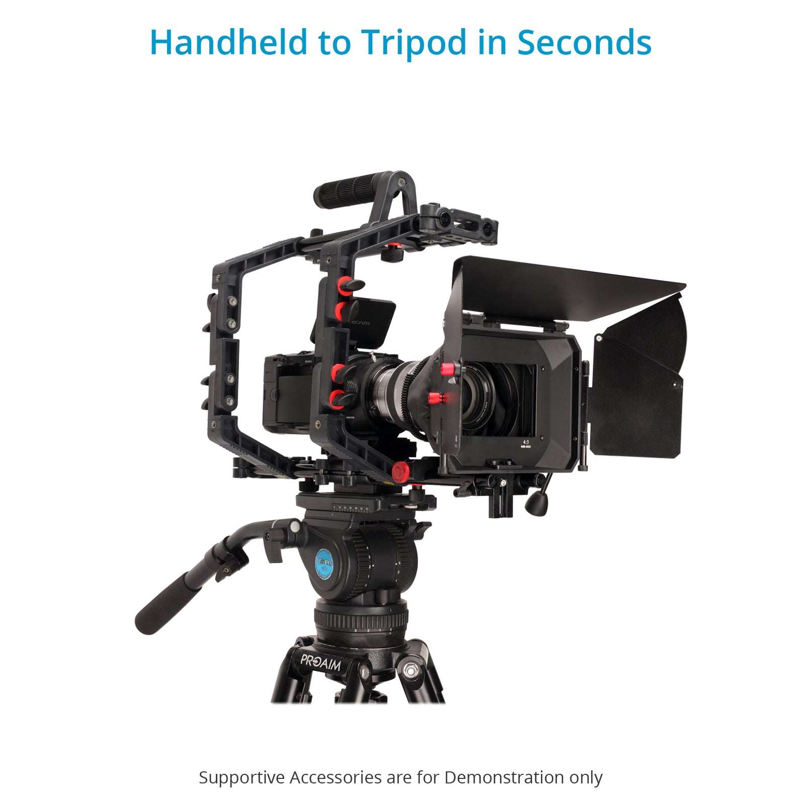 Filmcity FC-02 Shoulder Rig Kit with Matte Box for | Proaim