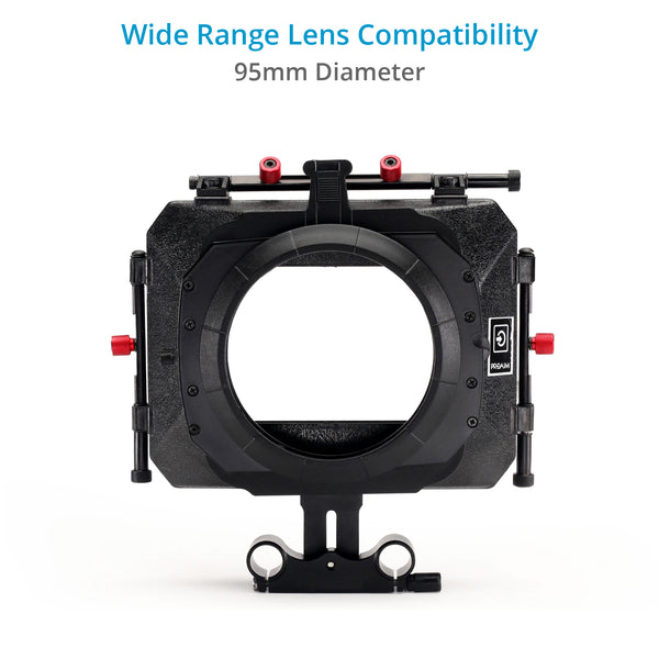 Filmcity Power DSLR Camera Cage with MB-600 Sunshade Matte - Main Image