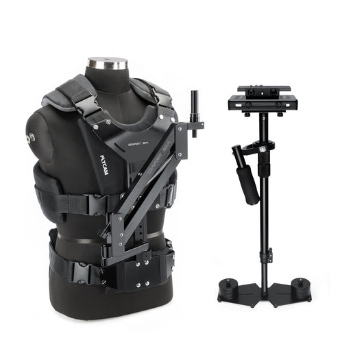 Flycam 10 Handheld Stabilizer with Comfort Arm Vest for Video DSLR Cameras