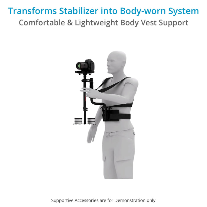 FLYCAM Body Pod Support / Lightweight Vest for Handheld Camera Stabilizer