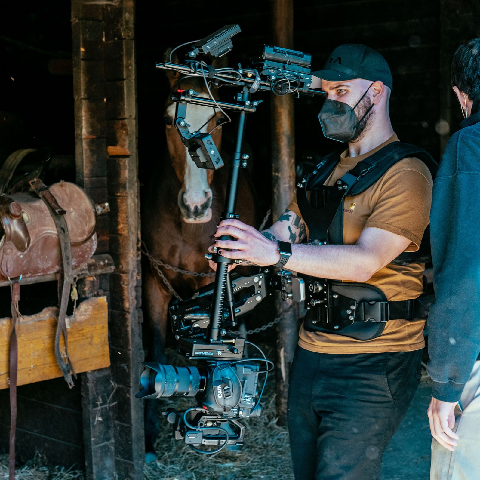 Flycam Zest Pro Electronic Stabilizer w VistaII Arm Vest