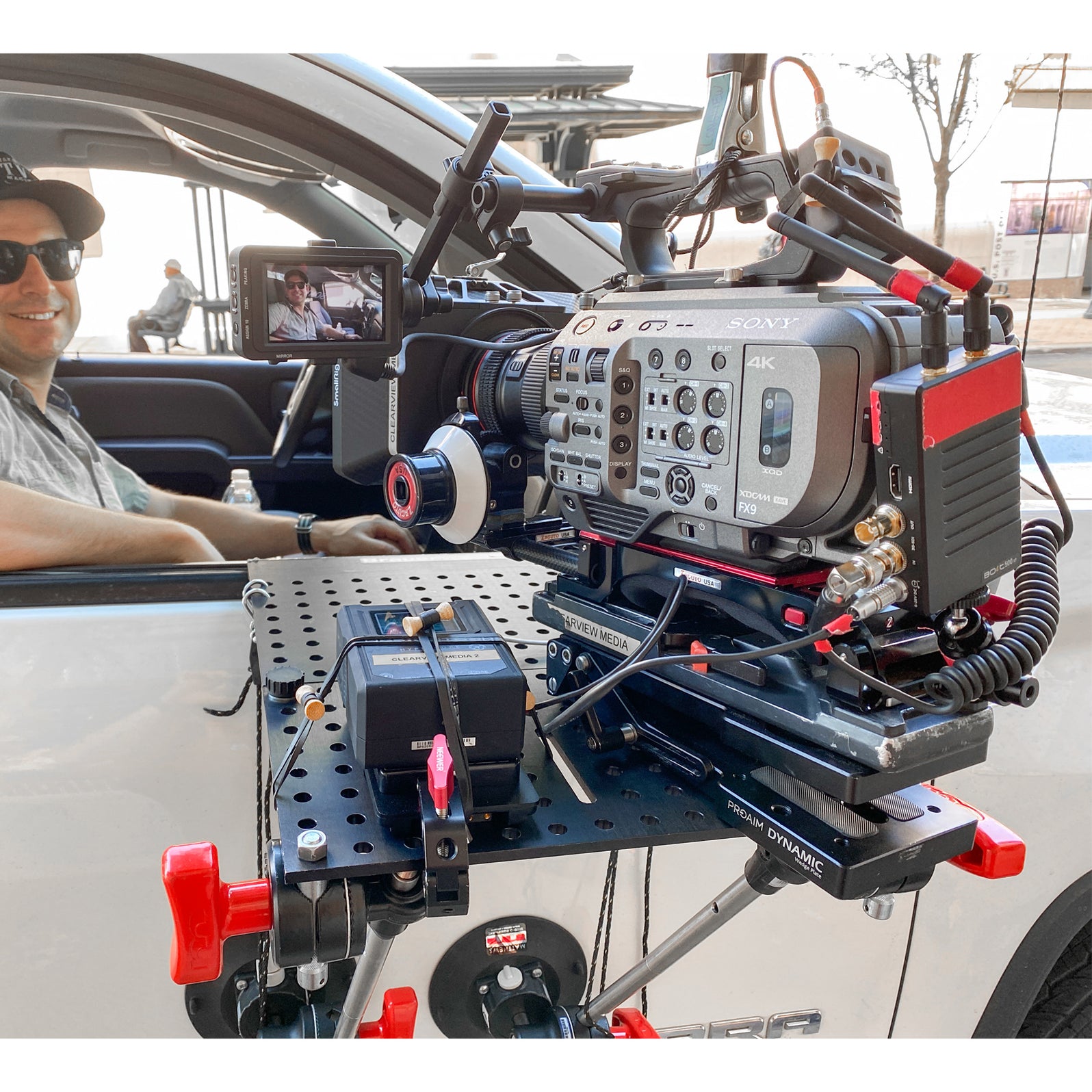 Dynamic Wedge Pan/Tilt Camera Plate Filmmaking Gear | Proaim