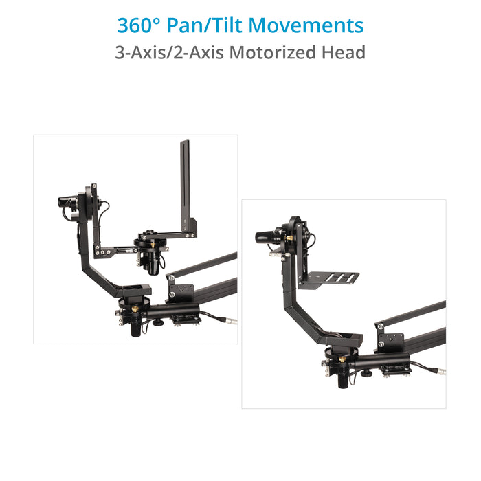 PROAIM Spin-3 (3-Axis) Motorized Pan Tilt Head