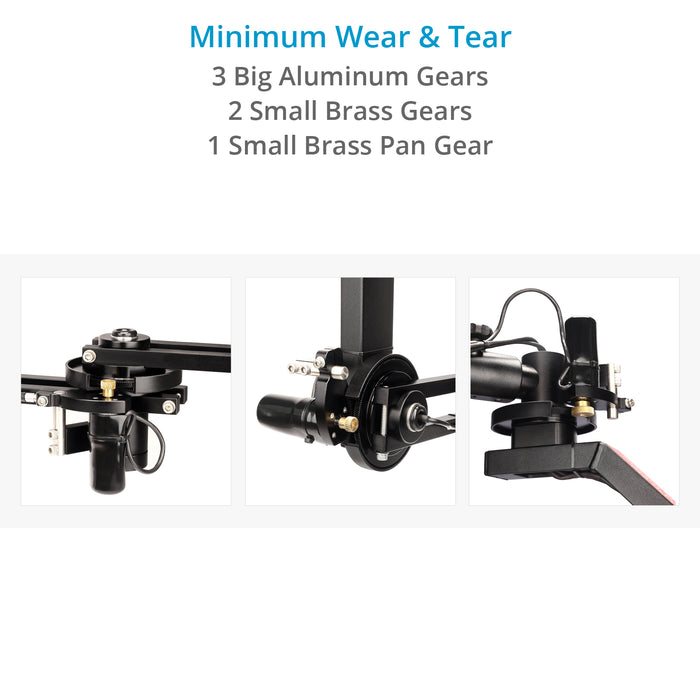 PROAIM Spin-3 (3-Axis) Motorized Pan Tilt Head