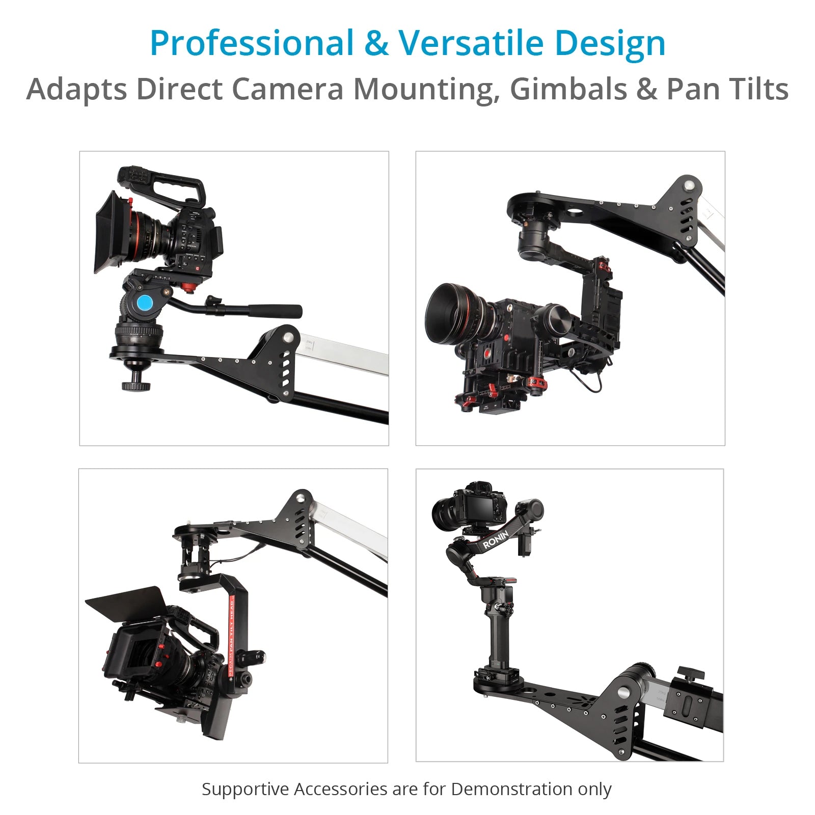 Proaim 10?' wave-2伸縮Jib Plusアームクレーン n5ksbvb 10' Wave-2 Jib Crane, Dolly Stand for Camera / | Proaim