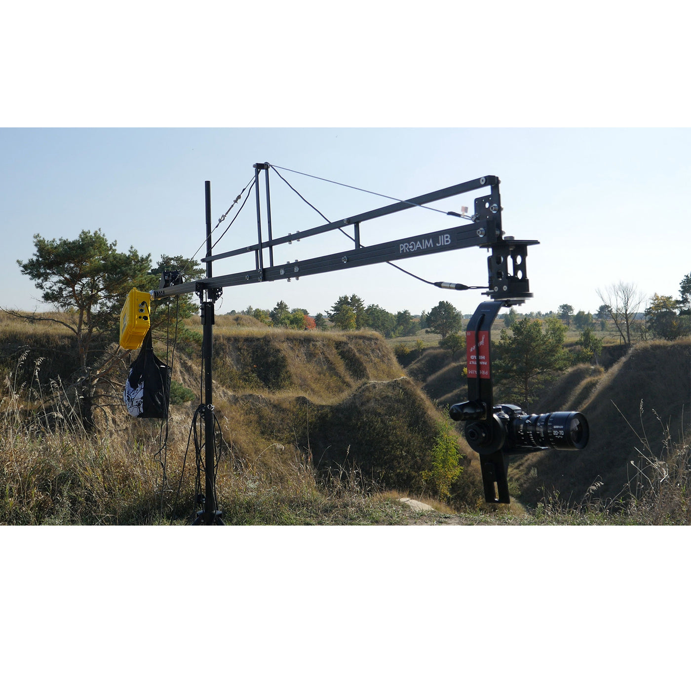 Proaim 12ft Camera Crane Jib, Stand, Jr. PanTilt