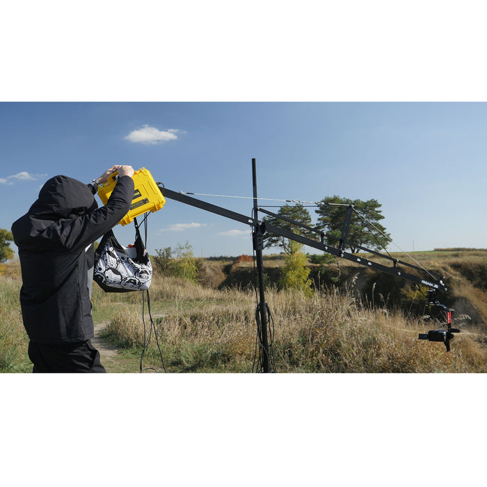 crane fishing reel 12ft Camera Crane Jib Arm for 3-axis Gimbals,