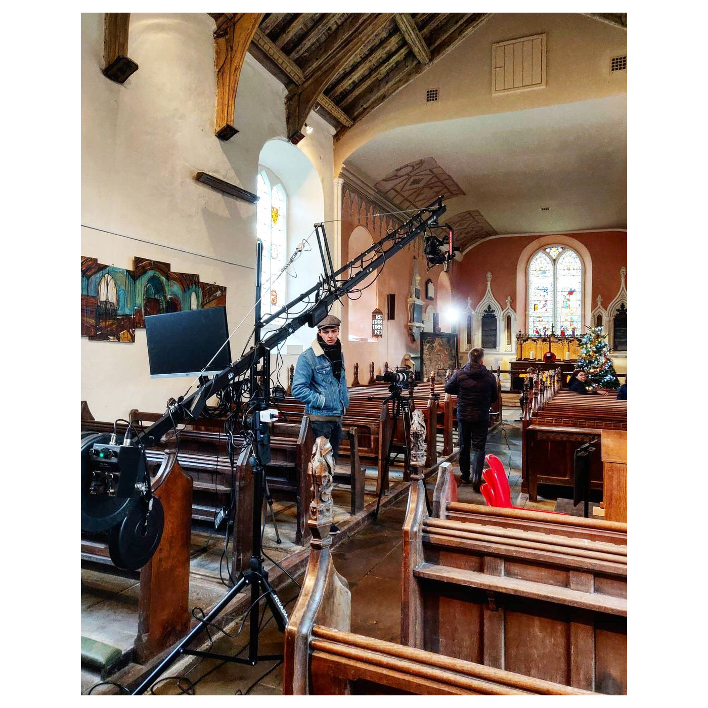 14ft Camera Crane Jib Arm for 3-axis Gimbals, | Proaim