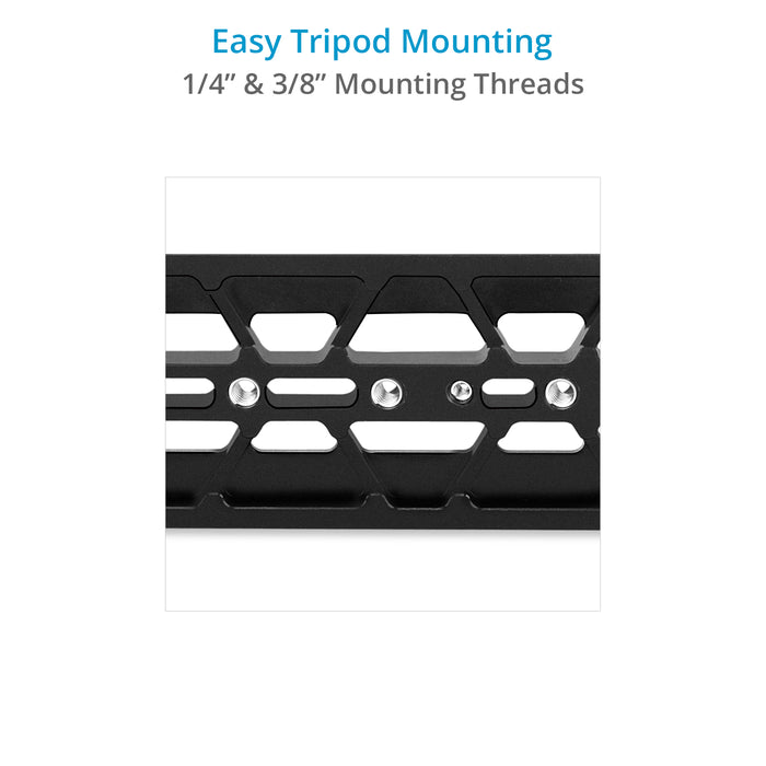 Proaim 18&quot; Dovetail Tripod Plate (ARRI Standard) for Heavy Camera Setup