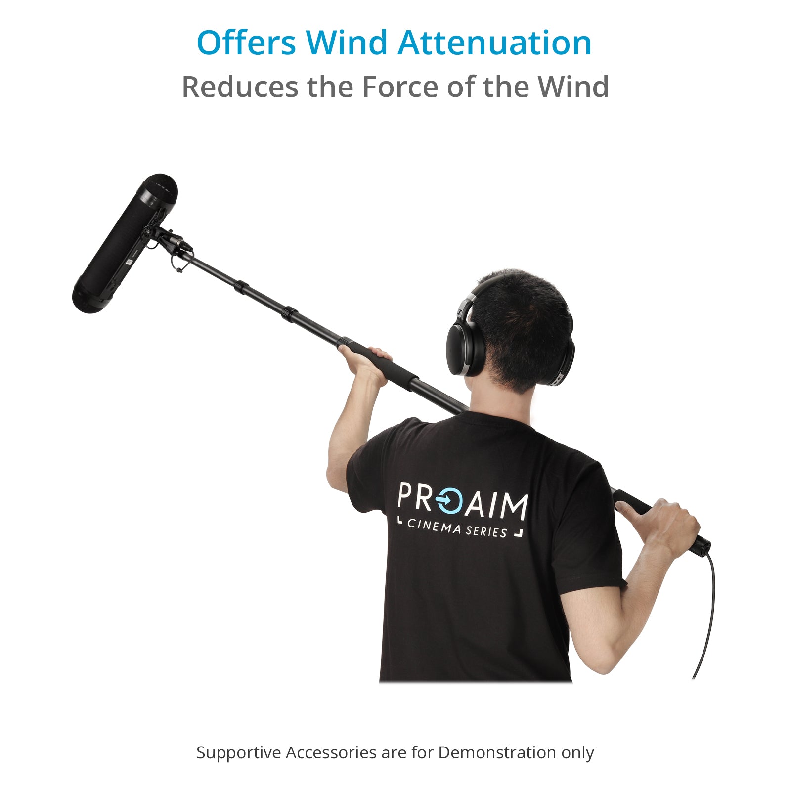 Proaim BMP40 R Blimp Microphone Windshield fr Audio/Sound