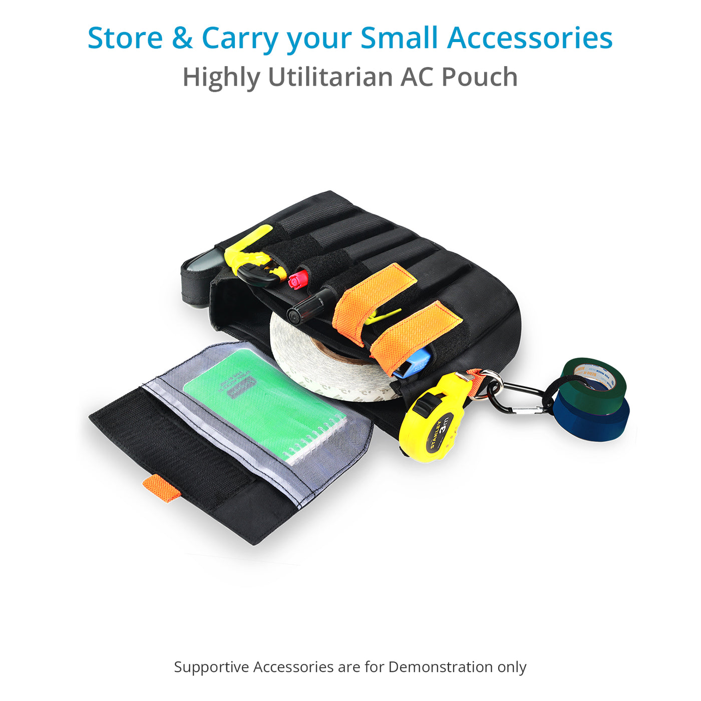 Proaim Cube AC Pouch (small) for Camera Assistants, Grips & Techs