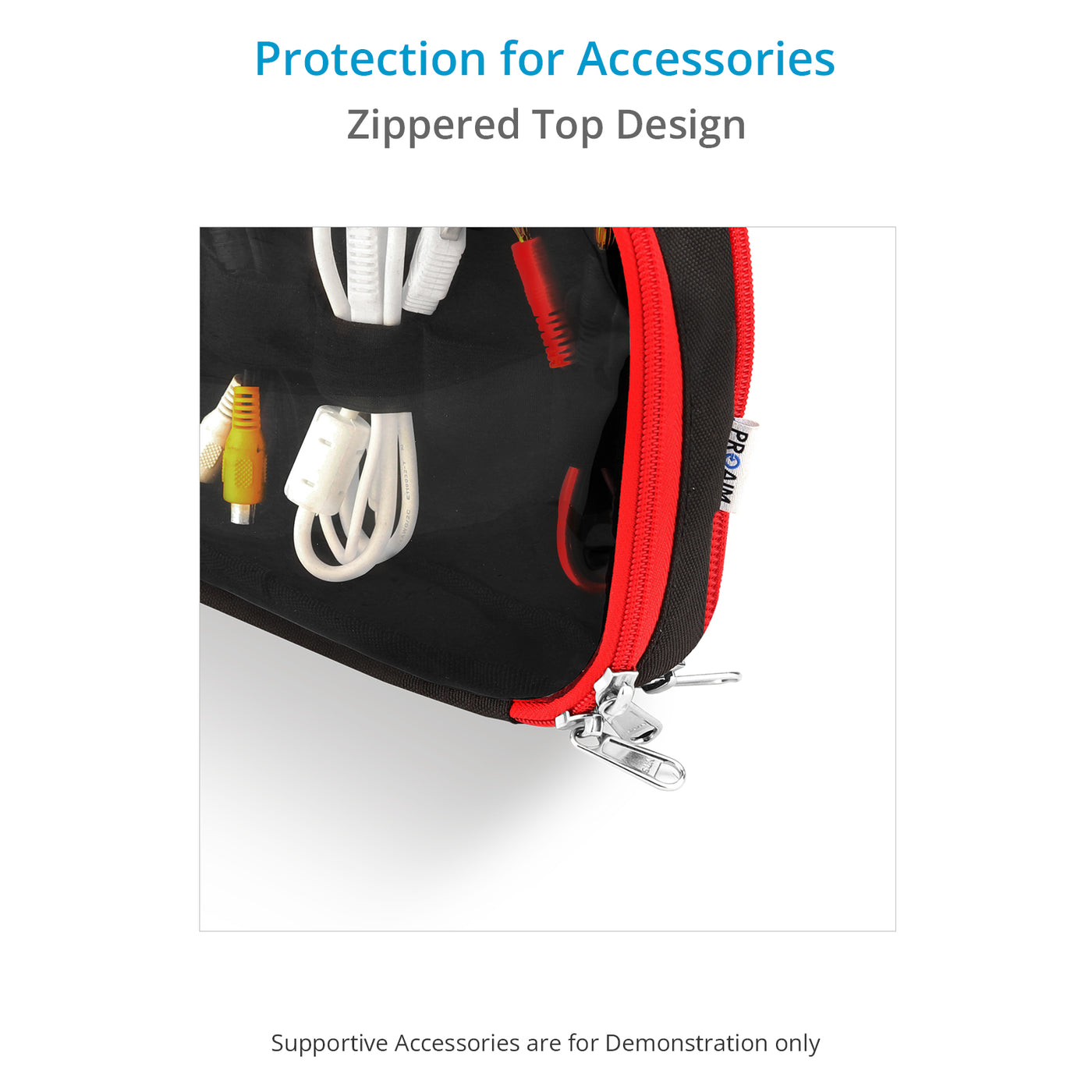 Proaim Cube Dual Sided Camera Cables Organizer Pouch