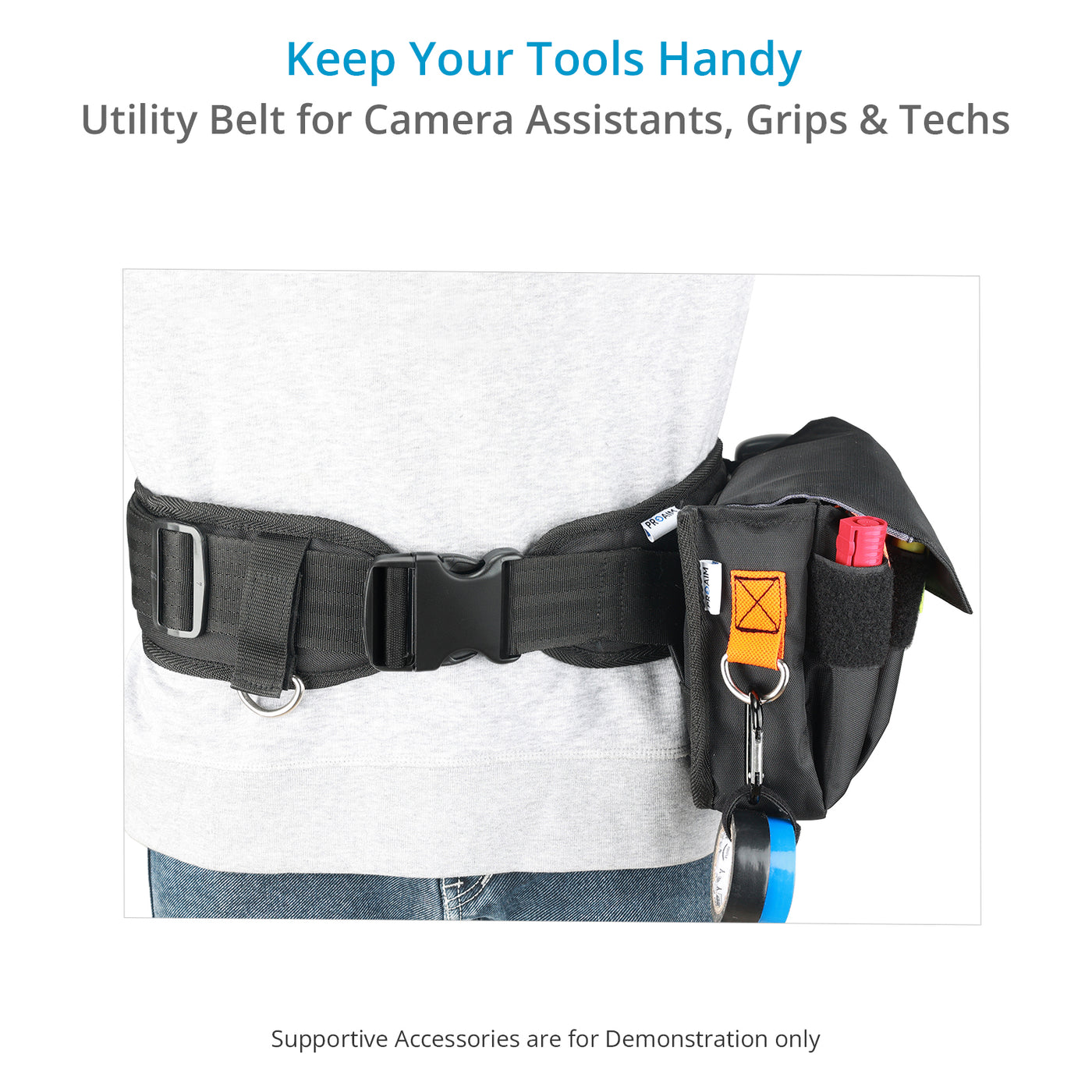 Proaim Cube Tool Belt for Camera Assistants, Grips, Techs