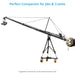 Proaim Explorer Pan Tilt Head for Camera Jib Crane, 8kg/17.6lb Payload