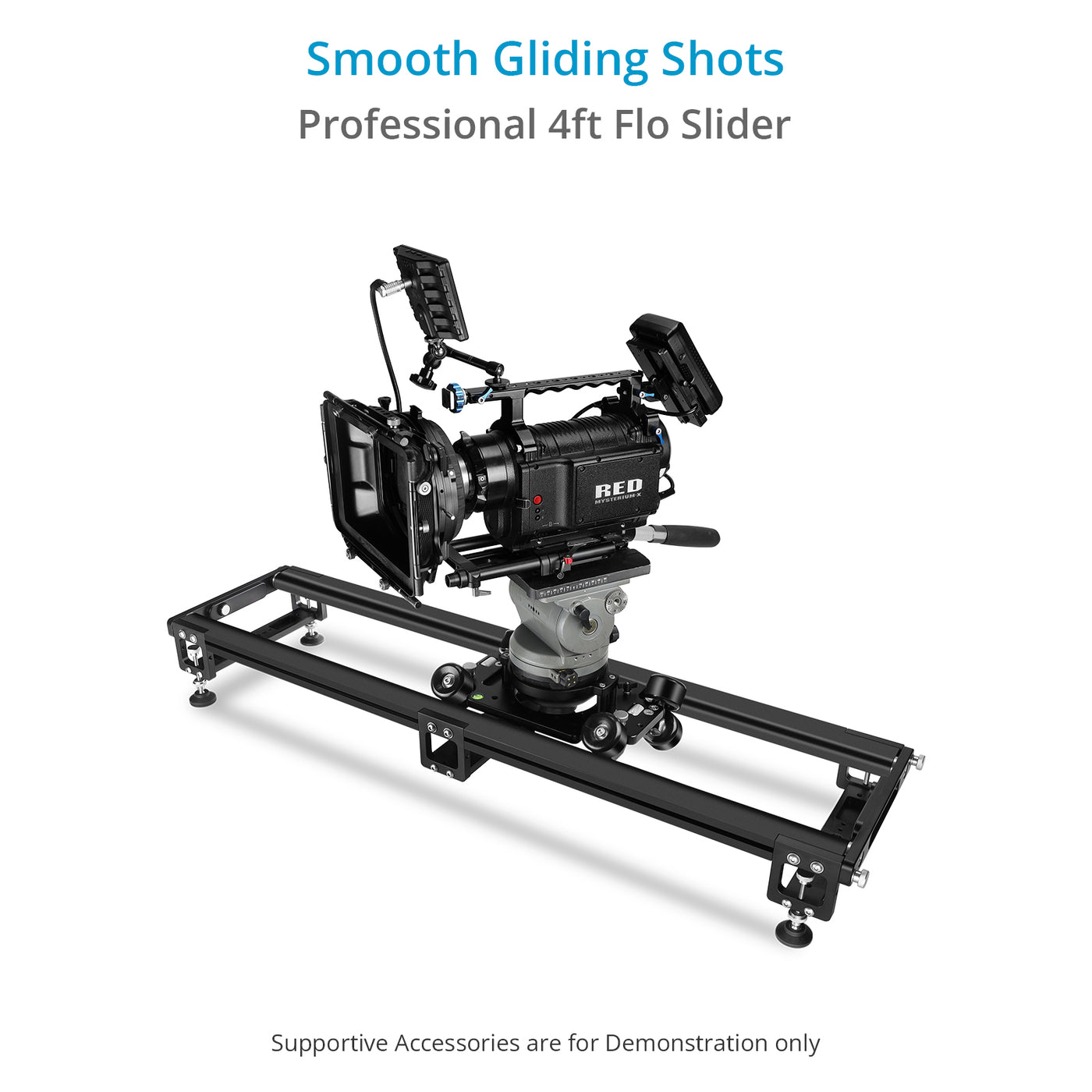 Flo Professional 4ft Video Camera Slider for | Proaim