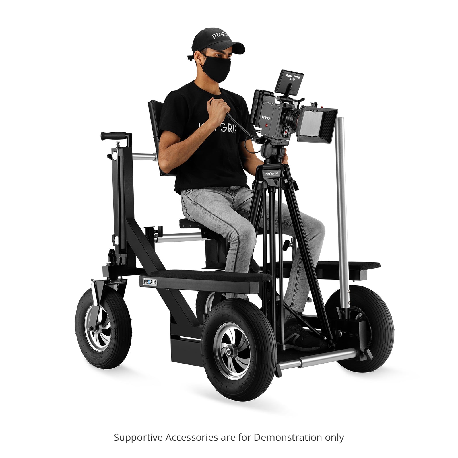 Proaim Gladiator Filmmaking Action Doorway Dolly Rickshaw